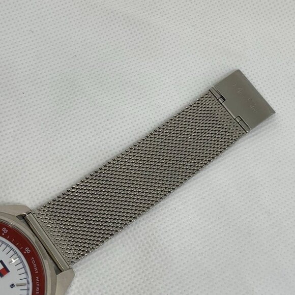 Tommy Hilfiger multifunction date men watch tours 42mm mesh band running - Picture 4 of 6
